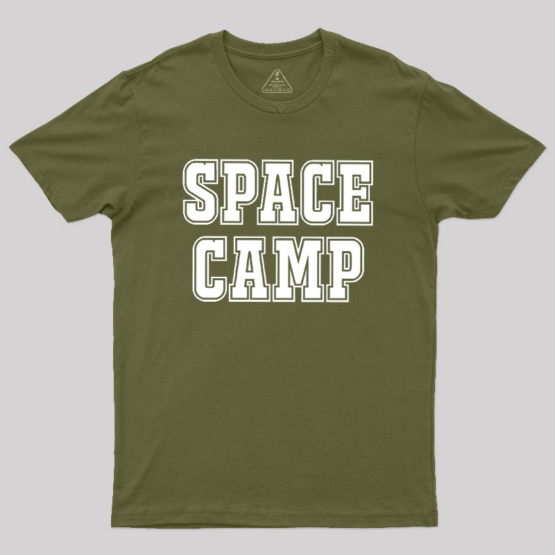 Retro 80s Space Camp University Style Geek T-Shirt