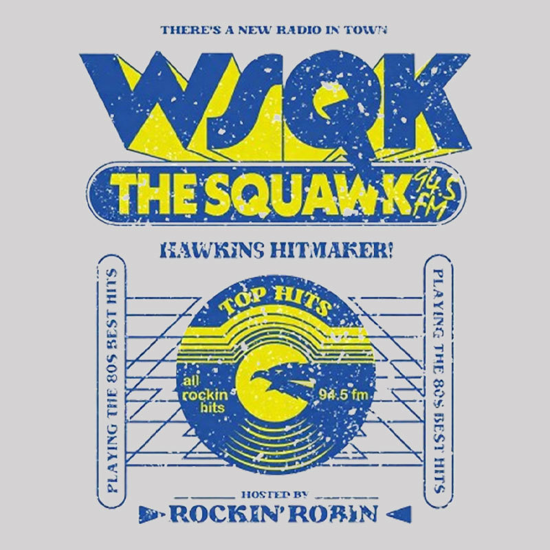 Wsqk The Squawk 94.5 Geek T-Shirt
