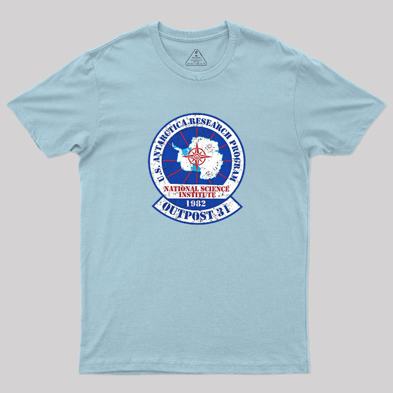 Outpost 31 Antarctica 1982 Geek T-Shirt
