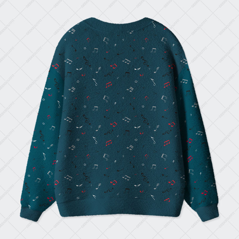 Music Geek Ugly Cardigan Sweaters 