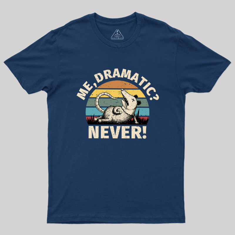 Dramatic Opossum Vibes Geek T-Shirt