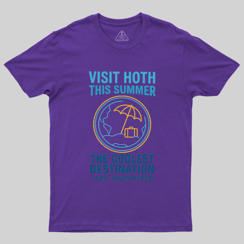 Visit the Coolest Ice Planet This Summer Geek T-Shirt