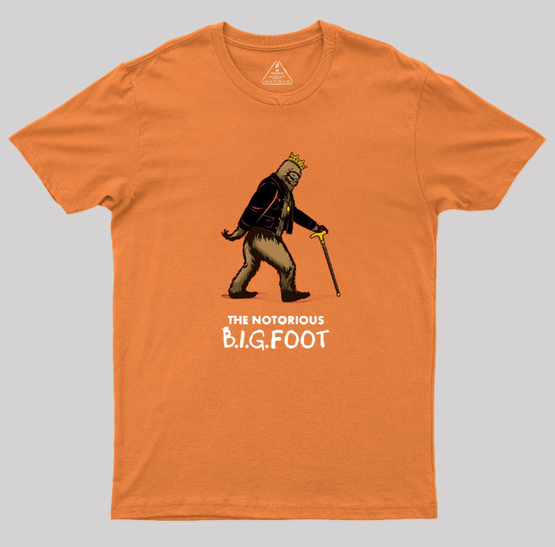 The Notorious B.I.G.Foot Geek T-Shirt
