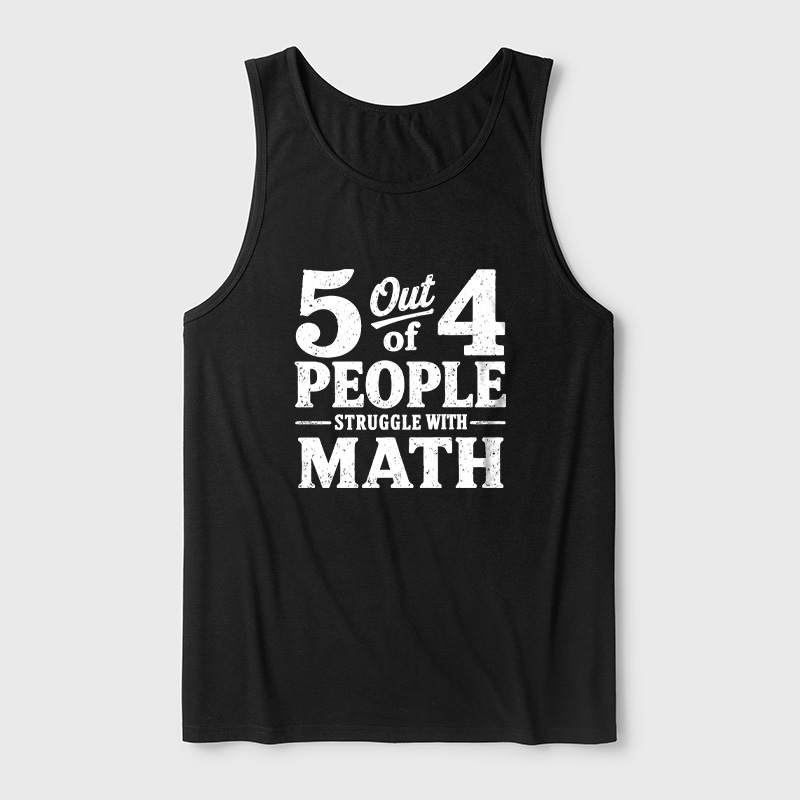 Struggle With Math Ultra Soft Heather Tank