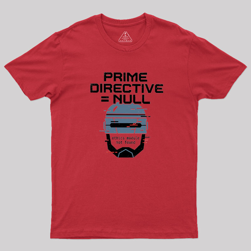 Prime Directive Null Geek T-Shirt