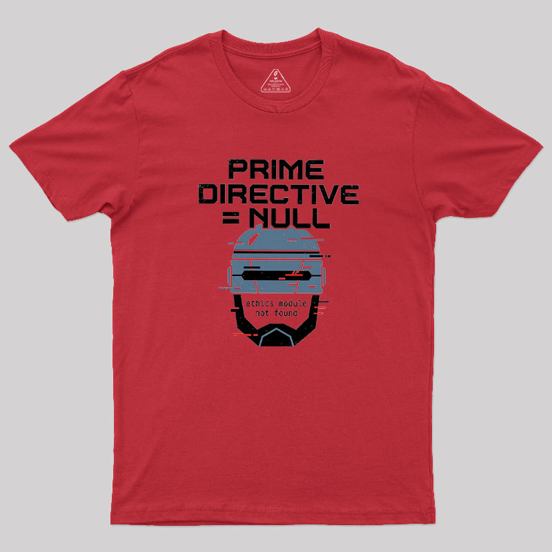 Prime Directive Null Geek T-Shirt