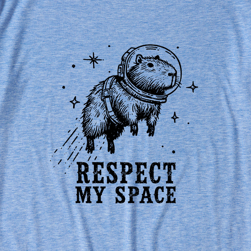 Respect My Space Ultra Soft Heather Tees
