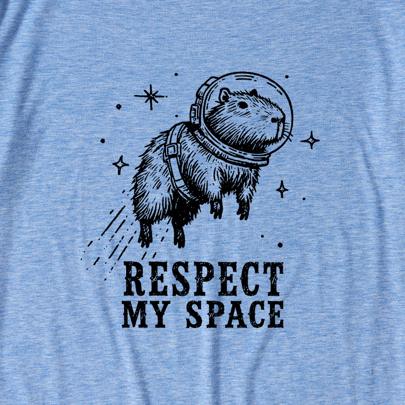 Respect My Space Ultra Soft Heather Tees