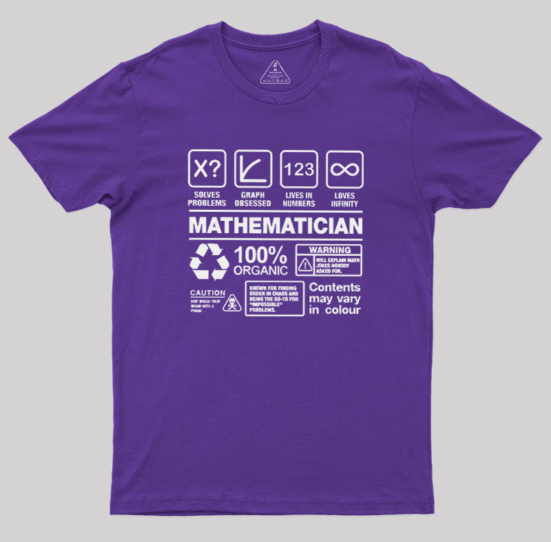Mathematician Geek T-Shirt