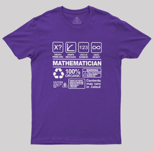 Mathematician Geek T-Shirt