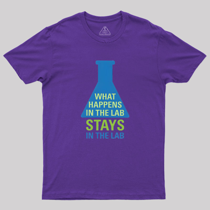 Stays In The Lab Geek T-Shirt