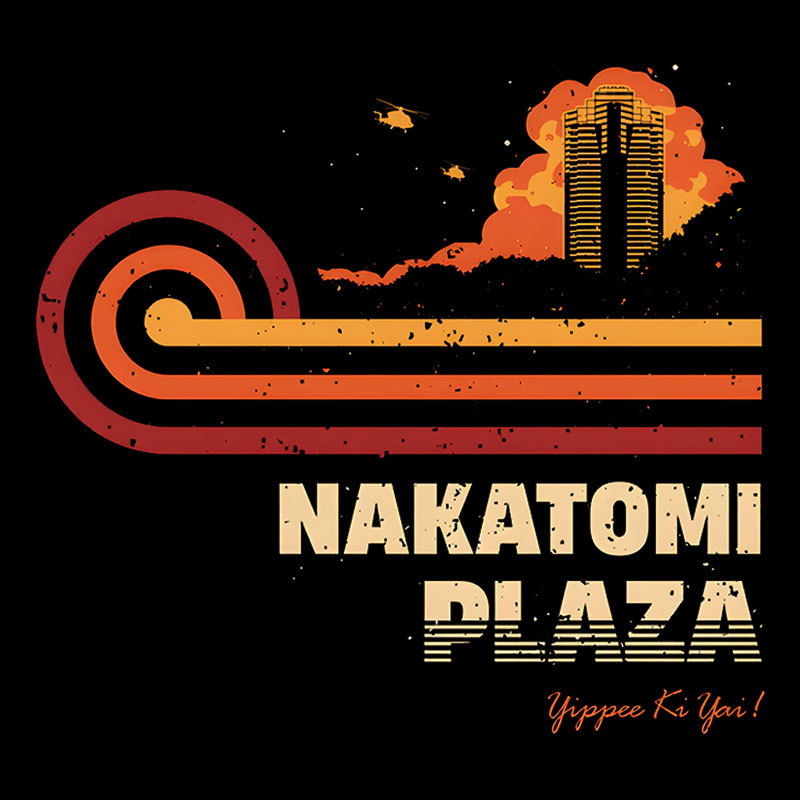 Retro Vintage Nakatomi Geek T-Shirt