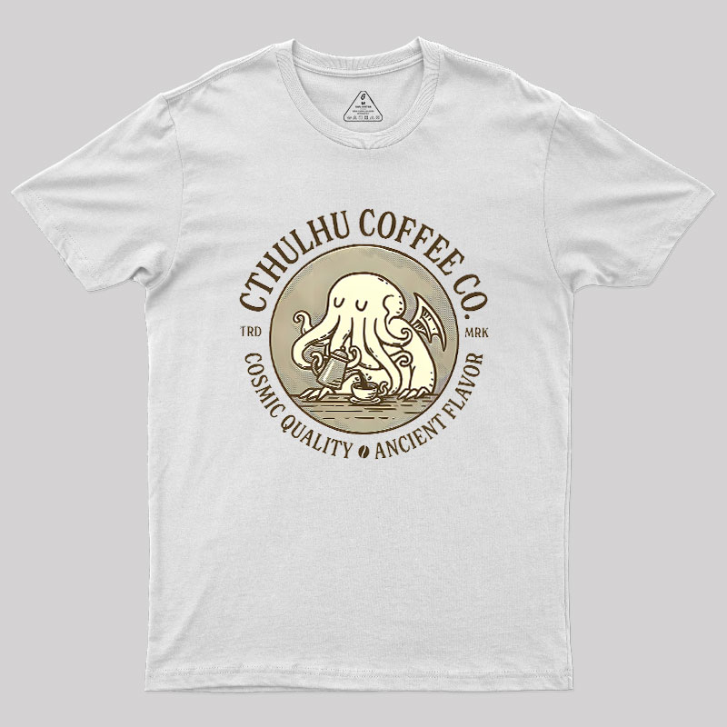 Cthulhu Coffee Co Geek T-Shirt
