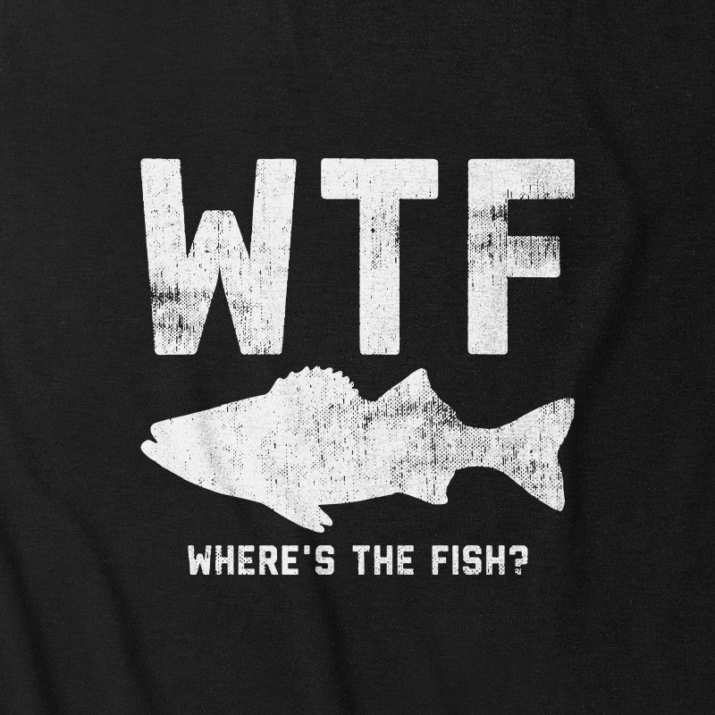 WTF Fish Ultra Soft Heather Tank