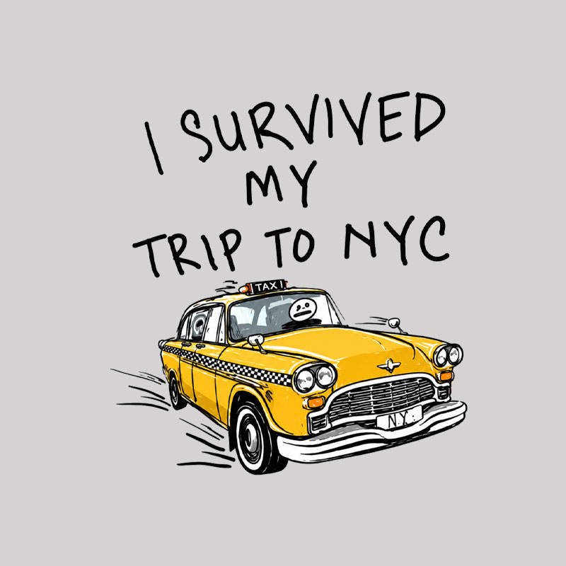 I Survived My Trip to NYC Geek T-Shirt