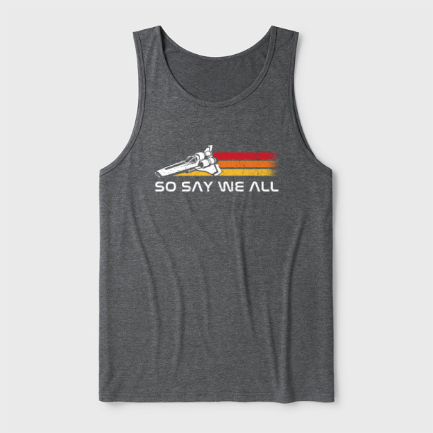 So Say We All Ultra Soft Heather Tank