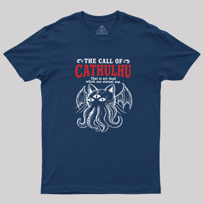 The Call of Cathulhu Geek T-Shirt