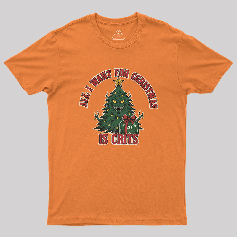 Oh Merry Pun Christmas Geek T-Shirt