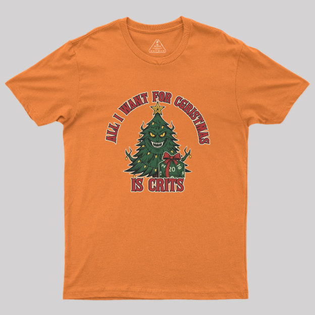 Oh Merry Pun Christmas Geek T-Shirt