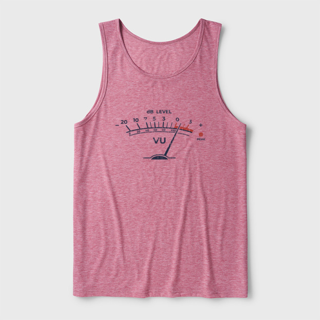 Volume VU Meter Vintage Ultra Soft Heather Tank