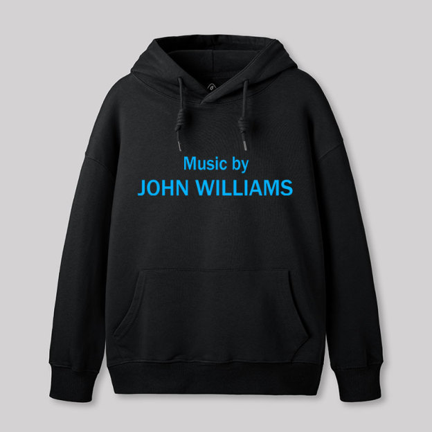 Music by John Williams Geek Hoodie