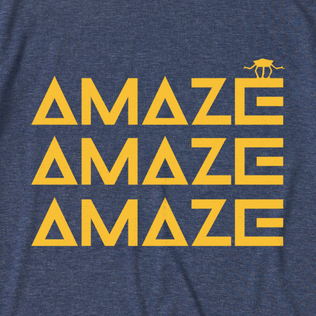 Amaze Rocky Ultra Soft Heather Tee