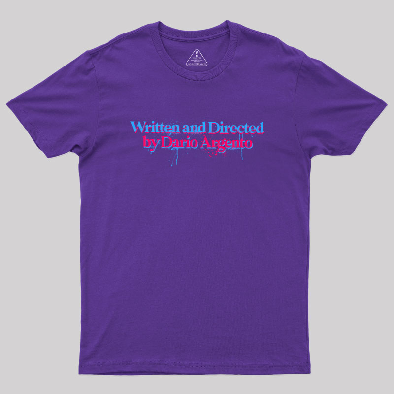 Written and directed by Dario Argento Geek T-Shirt