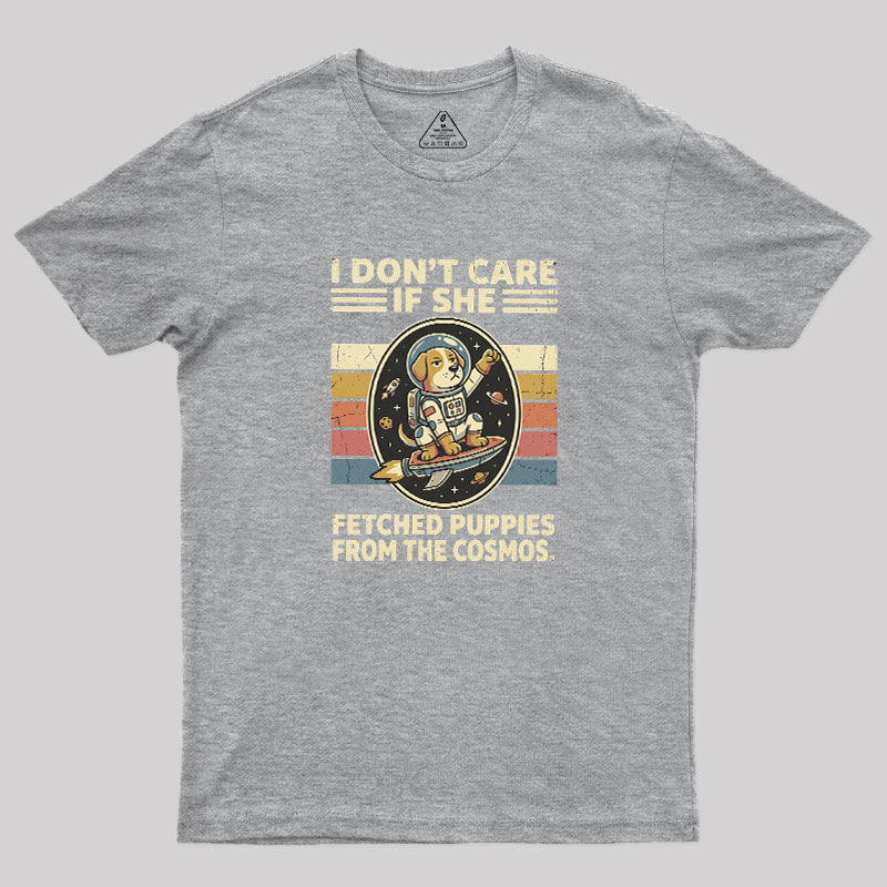 Astronaut Pup Geek T-Shirt