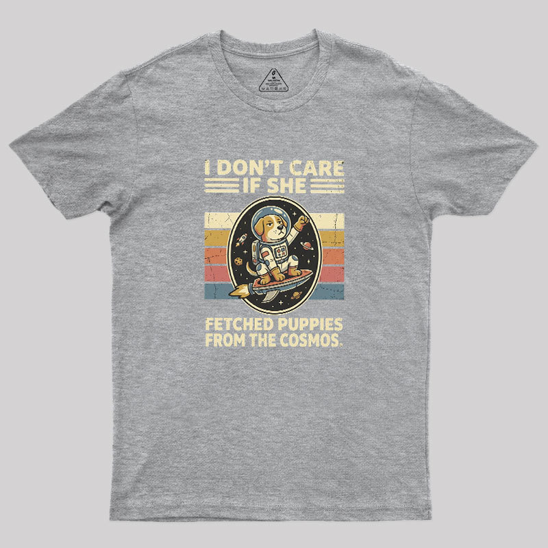 Astronaut Pup Geek T-Shirt