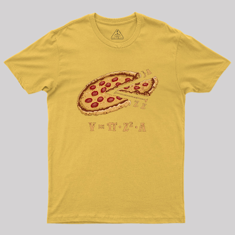 The Volume of Pizza Geek T-Shirt