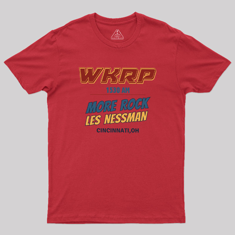 WKRP Vibes Geek T-Shirt