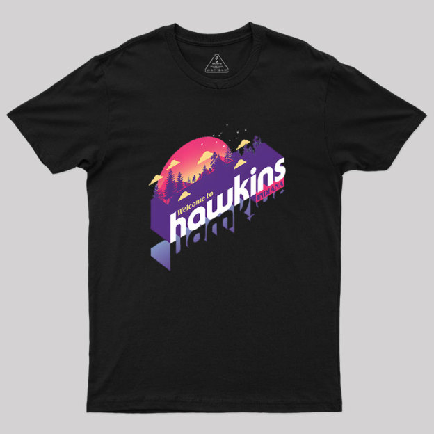 Sunset Hawkins Geek T-Shirt