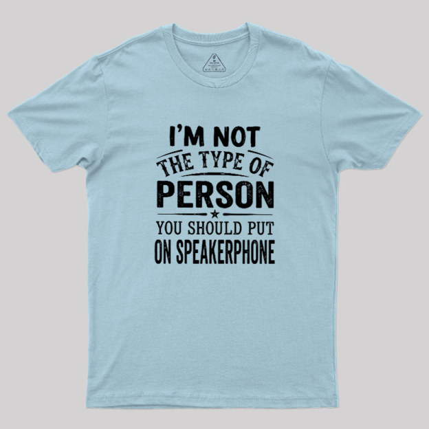 Off Speaker Geek T-Shirt