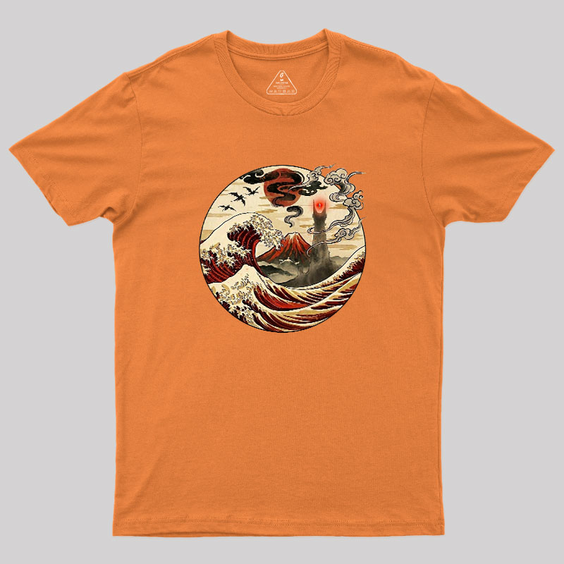 The Great Wave Of Ring Geek T-Shirt