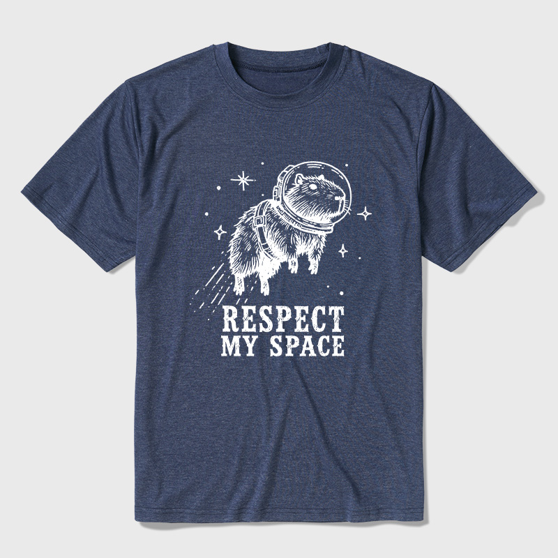 Respect My Space Ultra Soft Heather Tees