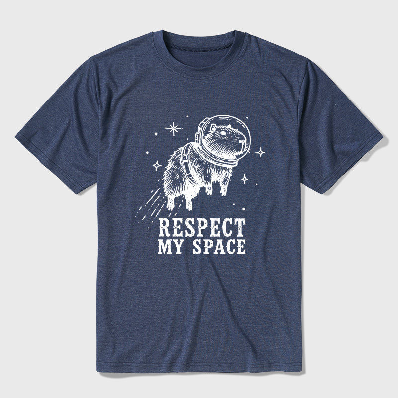 Respect My Space Ultra Soft Heather Tees