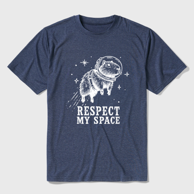 Respect My Space Ultra Soft Heather Tees