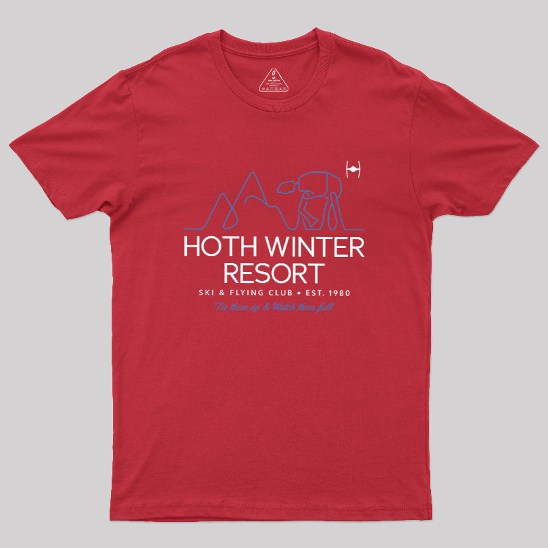 Ice Planet Winter Resort & Ski Club Geek T-Shirt