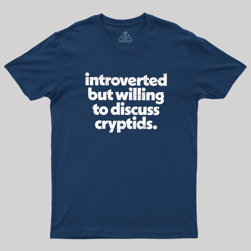 Cryptid Enthusiast Geek T-Shirt