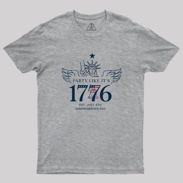 Party Like It's 1776 Geek T-Shirt