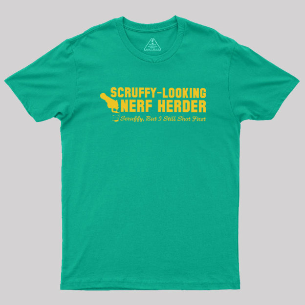 Scruffy Rebel Geek T-Shirt