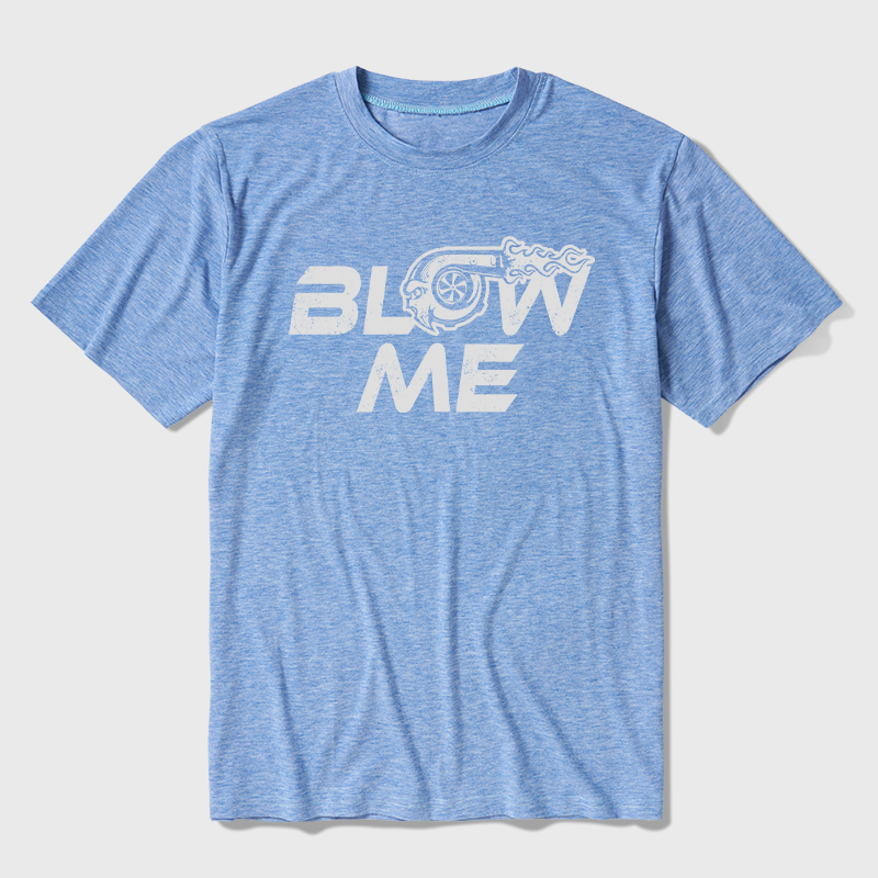 Blow Me Ultra Soft Heather Tee