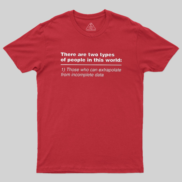 Data Inference Geek T-Shirt