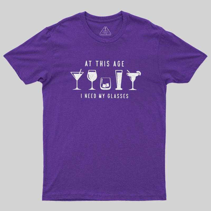 I Need My Glasses Geek T-Shirt