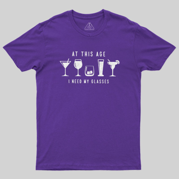 I Need My Glasses Geek T-Shirt
