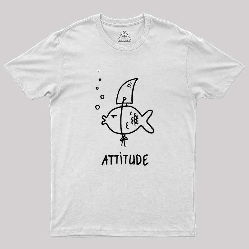 Fish Attitude Geek T-Shirt