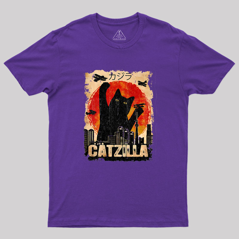 Black Cat Geek T-Shirt