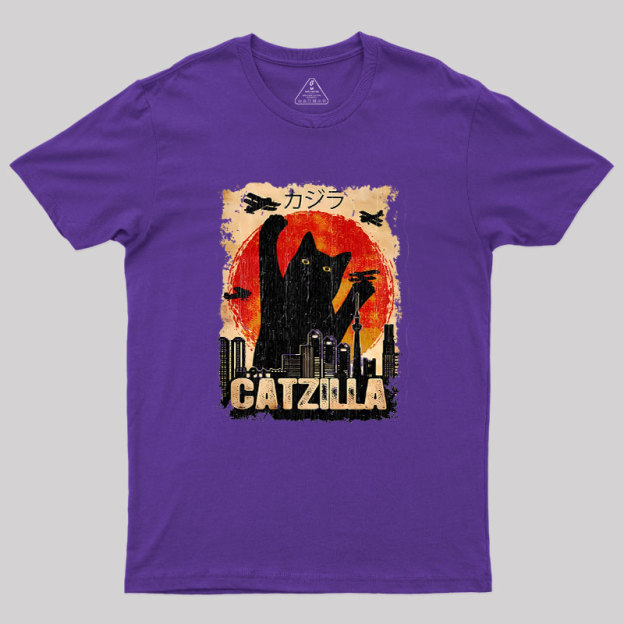 Black Cat Geek T-Shirt