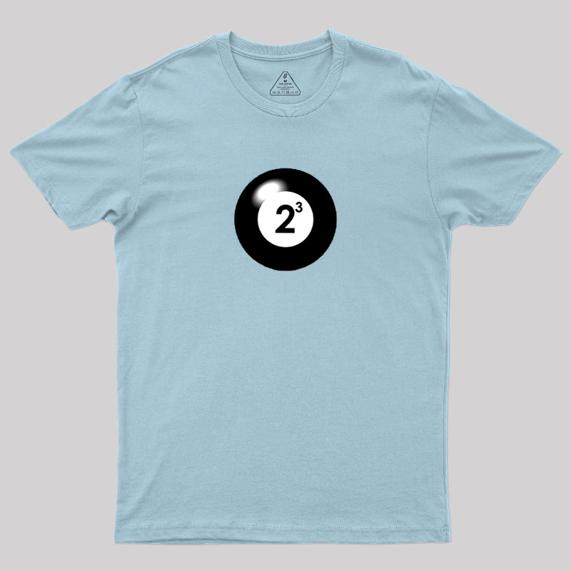 Funny Math 8 Ball Geek T-Shirt