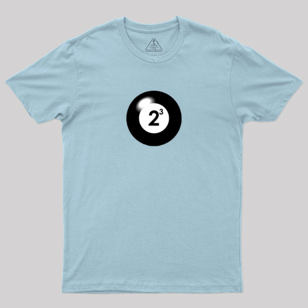Funny Math 8 Ball Geek T-Shirt